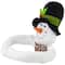 25" Unlit Plush Snowman Christmas Tree Topper